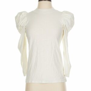Nation LTD Ivory Puff Sleeve Top